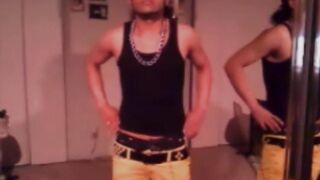 Watch Cisco's solo movie: Hot Latino masterbates hard & sucks off his big dick