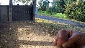 SandrotheBest cumshot public outdoor complete naked