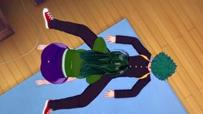 Deku Midoria has sex with Inko : My Hero Academia