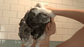 Sudsy Hair Washing Fun With Tyler Lynn (SD 720p WMV)