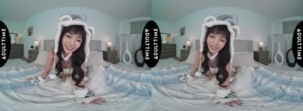 Intimate VR Experience: Petite Marica Hase Teases Parker Ambrose with Sensual Play and Passionate Moments