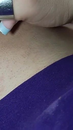 Tina Jerking off My Dick - French Manicure Nails Fetish