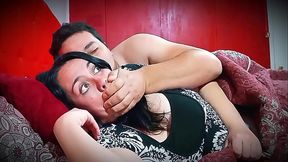 I shared a room with my stepmother, and we ended up fucking.
