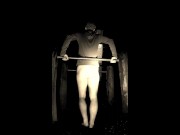 Night Training with Leg Fetish at Trim Path pound strong Knuckle of Pork Pig Games with Thighs Andy