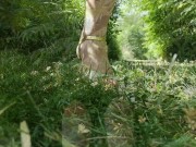 Custom Video - Modeling Shoes Daddy Bought Me in A Public Park!