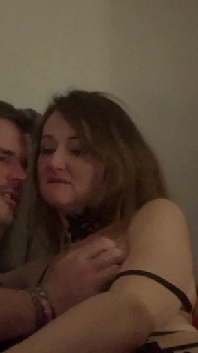 Iconic moment from &quot;Powerplay with a model &amp; she strokes my cock passionately&quot;