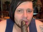 BBC dick sucking fantasy