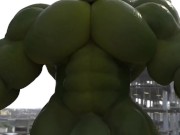 kaiju flexes