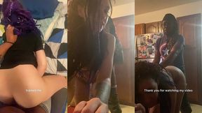 getting fucked on kitchen counter until she cums hard