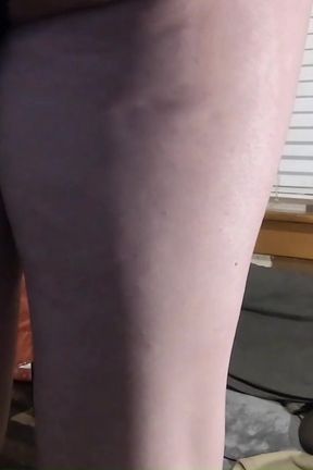 Daphne Dressing Room Panty Tease Sparkly Dress