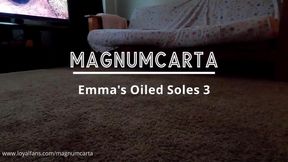 "Emma's Oiled Soles 3"- Full video