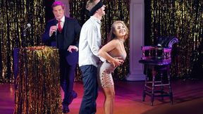 Alessandra Jane and Danny D take a part in a game show