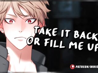 [M4M] Fucking Him Until He Sees Stars After Trash Talking Him Online [MALE MOANING]