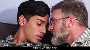 Older Dad Barebacks Teen
