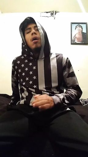 SEDUCTIVE MAN WITH HUGE COCK PEEKING OUT OF HIM