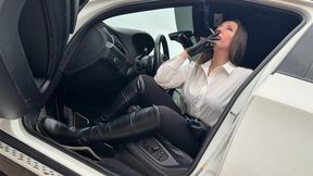 4 Cigarettes Deep Smoke & Spit Seduction POV