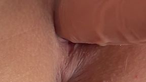 Solo DP orgasm