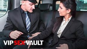 Kinky Client Jocelyne Was Too Shy To Tell Her Driver That She Was In Heat But He Instantly Knew What She Wanted So He Seduced Her Into Hardcore Sex - VIP SEX VAULT