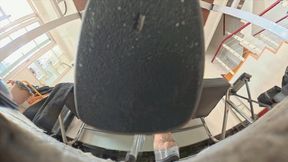 4K YIDE GIANTES Office High Heel Sandals Smelly Feet Humiliation Teasing You