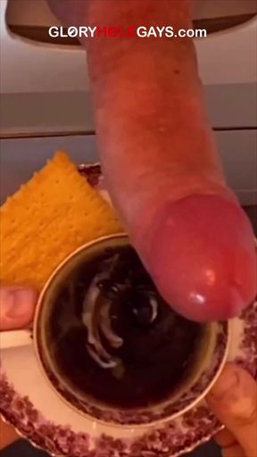 Cream for My Coffee - Straight from the Gloryhole