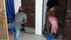 Tina Did Her Husband Dirty By Fucking A Stranger While Her Husband Sitting Without Knowing