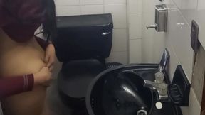 Students in the Bathroom of the Institute