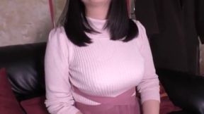Sexy G-Cup Housewife Travels to Osaka for Two Pleasurable Encounters and Relieves Desires