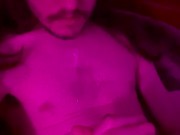 Androgynous hot boy cums in super slow-mo