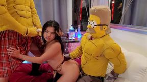 star wars slave leia surprise - cindy starfall