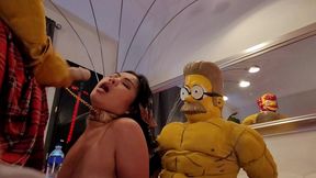 star wars slave leia surprise - cindy starfall