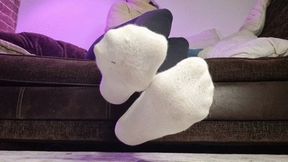 View of my feet and soles