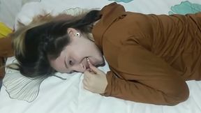 MY STEPSISTER DISCOVERS ME HIDING PART 2