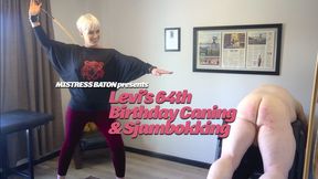 Levi's 64th Birthday Caning & Sjambokking SD