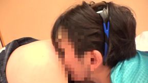 A153B05 Make the cheeky but cute female club member understand! Educational sexual guidance!