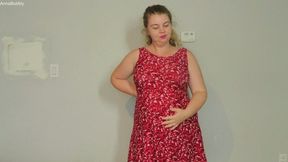 Pregnant Neighbour Masturbates for You