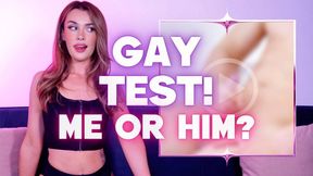 GAY TEST - ME OR HIM? - ENCOURAGED GAY & BISEXUAL JOI CHALLENGE