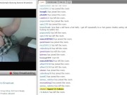 Self Facial on Chaturbate! Webcam Screen Recording, Hard after Cumming