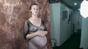 Interracial Preggo Video Shoot
