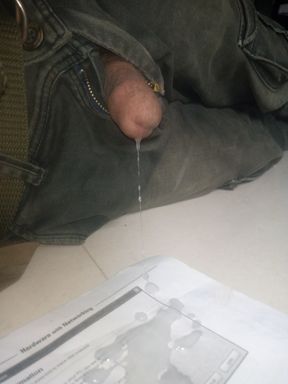 Jerked Off in My Hand, Then Pushed the Cum Deep into My Ass