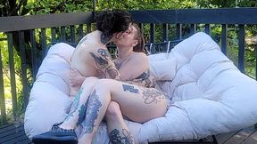 Beatrix Bones And Octobre Ashe Have Naughty Fun Outdoors - Passionate Kissing, Pegging, Rim Job, Ass Worship, Prostate Play, Cum From Anal, Tit Sucking, Finger Fucking, Clit Vibes, Naked Outdoors, Exhibitionist, Real Queer Couple, Hot Fit Tattooed