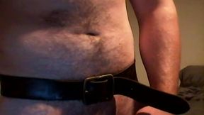 Ryan Taking of His Clothes and Pulling His Cock