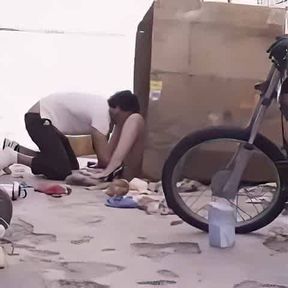 The Homeless Blacks Even Deserve White Pussies