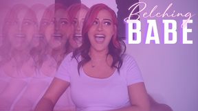 “Belching Babe” [BURPING]