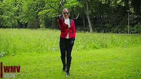 Ridingmistress cracking a Stockwhip (HDTVWMV) – Whiper