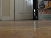 Giant Unaware Crossdresser (slow-mo)