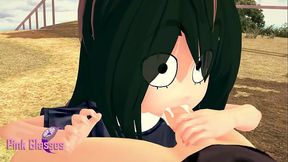 A blowjob in the park on a sunny day by Tsuyu Asui