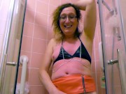 Squirting out an ass full of Piss. Piss Enema by Essex Girl Lisa