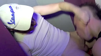 Fem boy fucked by scallu lad in public sex shop