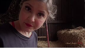 Free Premium Video Xxx - Fucking Your Milf Stepmom Aurora In The Barn - Teaser Video