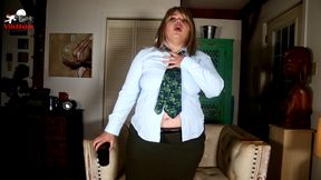 Greedy Boss Gets on Her Knees 1